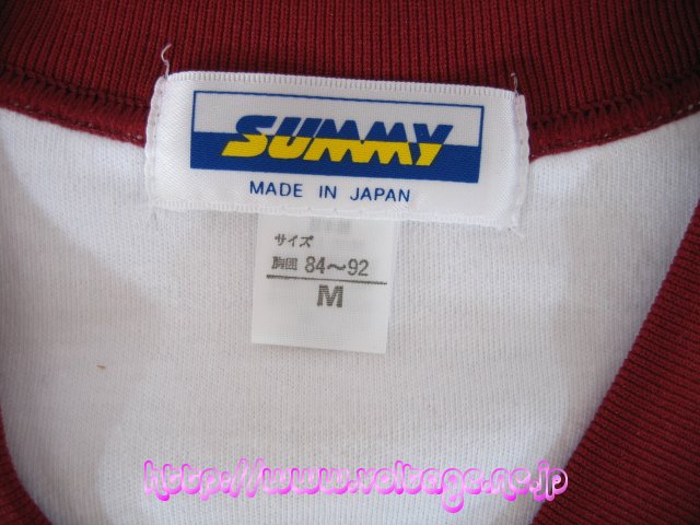 SUMMY丸首シャツ